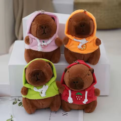 Cute Cartoon Capybara Pendant Plush Toy Doll Bag Hanging Ornaments Cute Kapila Keychain Doll Car Pendant Desktop Doll Ornaments https://tinyurl.com/2xh88mwg
