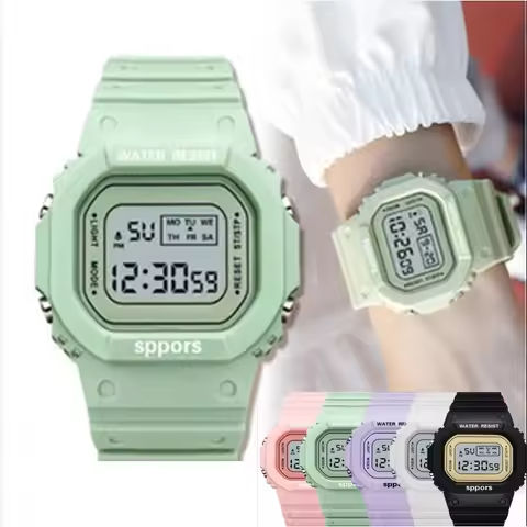 Kegllect Women Sports Watch Silicone Band Students Wristwatch Watches https://tinyurl.com/2c8vw77m