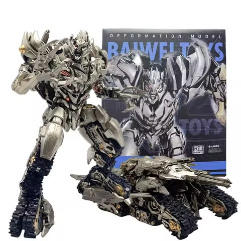 TW1029 Transformation Toys Megatank Galvatron Action Figure Robot Collection Anime Movie Deformation Robot Model Kids Gifts https://tinyurl.com/2am6qp77