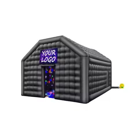 Inflatable Nightclub Tent 6x5x3.6m Blow Up Party Tent with Lights https://tinyurl.com/2d4p4g8y