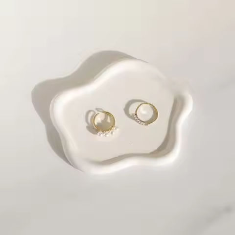 Ceramic Jewelry Dish for Women, Jewelry Tray Trinket Dish, Cloud Tray , Watch Keys Tray Ring Dish Holder for Christmas Gift https://tinyurl.com/22f4gngr