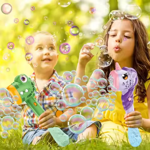 VATOS 2PCS Automatic Bubble Wands with light Music Gun for Fantasty Bubble Maker Machine with Bubble Refill Solution Gift forKid https://tinyurl.com/26tmq389