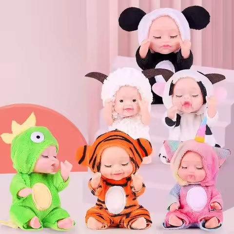 Realistic Reborn Doll with 6 Expressions: Cute, Sleeping, Dreaming, BJD Toy https://tinyurl.com/294u84np