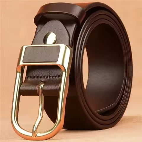 Genuine Leather For Men’s High Quality Buckle Jeans Cowskin Casual Belts Business Cowboy Waistband Male Fashion Designer 2024New https://tinyurl.com/26fmwtxf