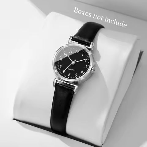 Fashion Small Dial Women Watches Simple Leather Band Analog Quartz Wristwatch for Ladies Clock Reloj Mujer（Without Box） https://tinyurl.com/26fq5xcn