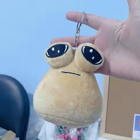 My Pet Alien Pou Plush Keychain Furdiburb Emotion Alien Plushie Stuffed Animal Pou Doll For Kids Birthday Gift https://tinyurl.com/23xtwquf