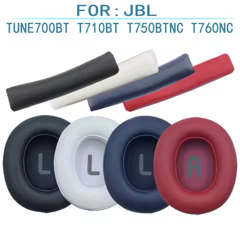 HYX EarPads for JBL TUNE 700BT 710BT 700BTNC 750BT 760BTNC Leather Earmuffs Earbuds Accessories Head Beam Pad Cover https://tinyurl.com/2ahemp4r