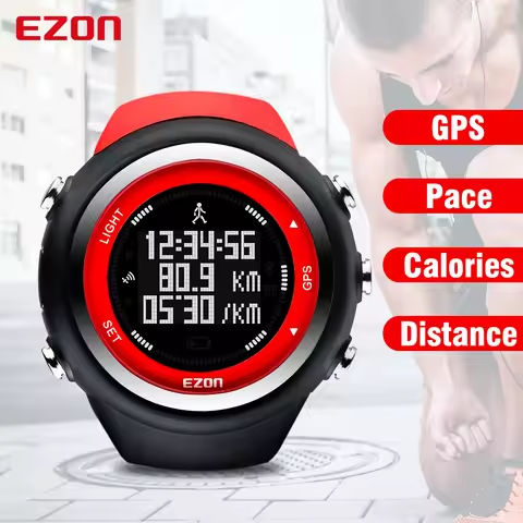 EZON T031 GPS Digital Sports Running Watch With Speed/Pace/Distance Calorie Burning  Stopwatch 50M Waterproof https://tinyurl.com/2xssrqvb