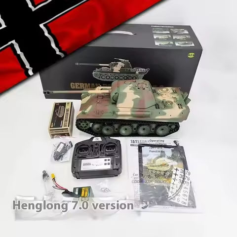 Henglong 1/16 3879-1 German Leopard G Type Remote-Controlled Main Battle Tank Infrared Combat Simulation Military Model Boy Toy https://tinyurl.com/2y5lz4ou