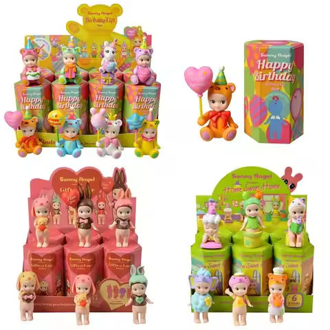 Sonny Angel Birthday Gift Series Gift Of Love Series Home Sweet Home Series Blind Box Cute Mini Doll Model Toy Mystery Box Gift https://tinyurl.com/246ad4dl