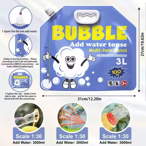 Concentrated Bubble Solution for Bubble Machines, Giant Wands, and Blowers – for Kids’ Birthday Parties https://tinyurl.com/2a8o9j4t