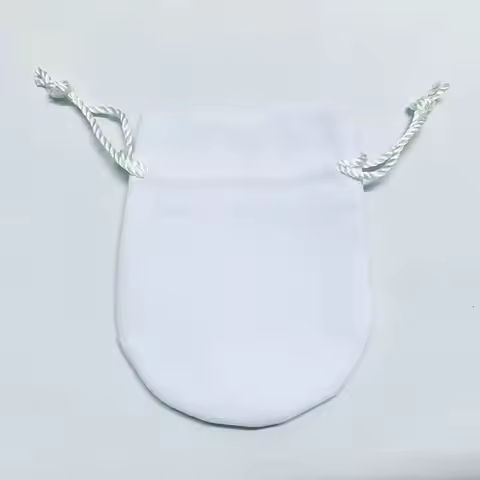 50pcs White Ribbon Velvet Bags Pouch For Bead Charm Bracelet Women  Jewelry Birthday Gift White Bags Outer Packaging https://tinyurl.com/2b4lr98n
