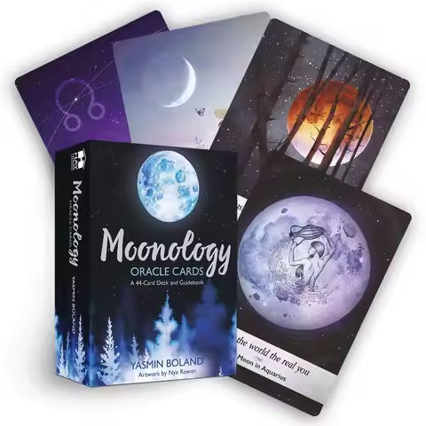 Moonology Manifestation Oracle Tarot Cards Board Game For Fate Divination Entertainment Party Game Entertainment Parties https://tinyurl.com/2yzz7bmq
