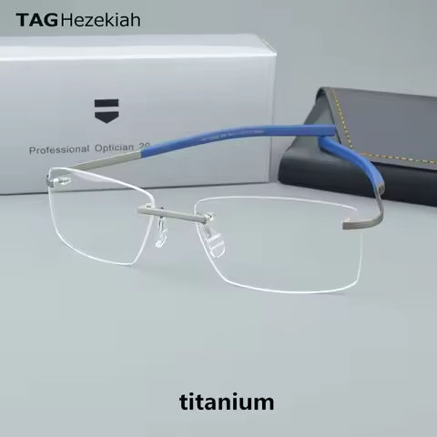 TAG Hezekiah Vintage Pure Titanium Glasses Frame Men Optical Myopia Prescription Eyeglasses Frame Women Luxury Brand Eyewear https://tinyurl.com/298j5mgo