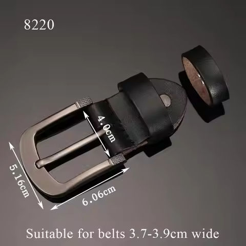 1Pc Men’s Alloy Belt Head Waistband Buckels DIY Handmade Replacement Pin Buckle Belts Leather Craft Accessories https://tinyurl.com/2a57lm6g