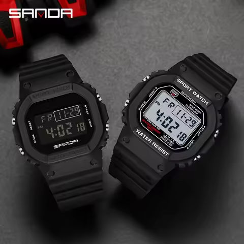 SANDA Fashion Top Brand G Style Digital Men’s Watch Luxury Military Sport Waterproof Alarm Stopwatch Clock Men Relogio Masculino https://tinyurl.com/25ugbegr