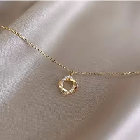 Fashion Cross Rotating 925 Sterling Silver Pendant Chain 14k Gold Plated Necklace Gold Necklace for Women Fine Jewelry https://tinyurl.com/25uf8oh4