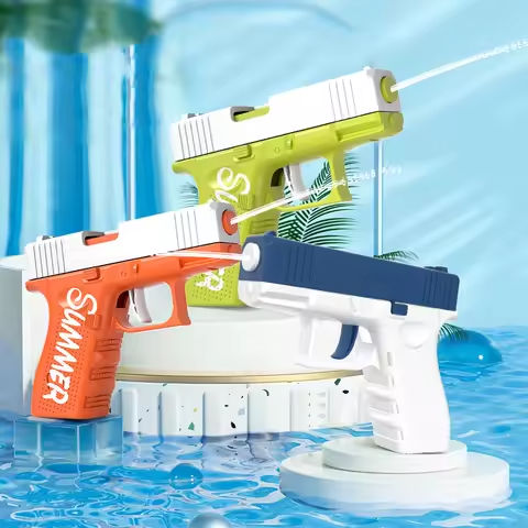 Glock Water Gun Children’s Summer Outdoor Water Spray Gun Manual Burst Water Gun Toy Parent-child Interactive Game https://tinyurl.com/23hnhv57