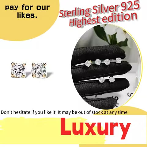 100% Real  Moissanite Pendant Certified Round Cut 1ct Diamond Necklace For Women Wedding Jewelry K Gold Gift Hot https://tinyurl.com/2yfmch6u