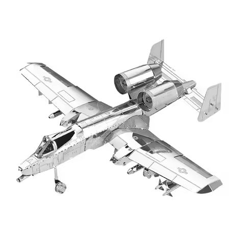 A-10 3D Metal Puzzle DIY Model Building Kit Adult Toys Birthday Gift https://tinyurl.com/2yaykw25