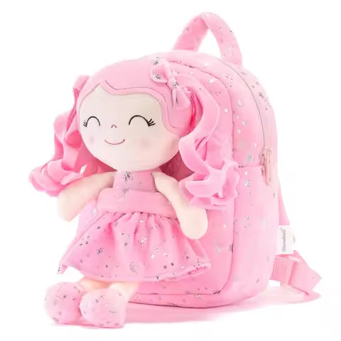 Gloveleya Plush Backpack kids Backpacks Toddler Bags Curly Hair Dolls Starry Sky Series toys https://tinyurl.com/2bx9edxo