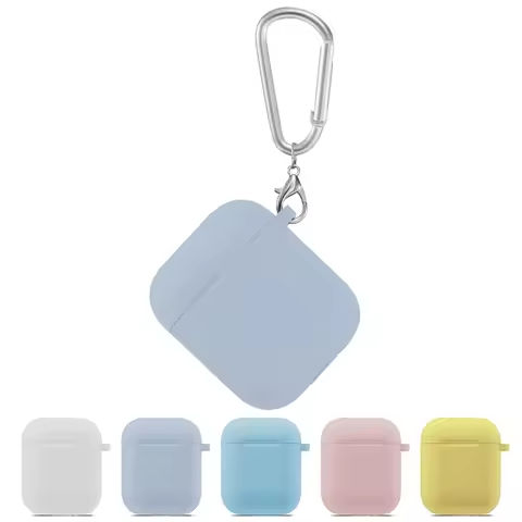 Soft Silicone Case For Apple Airpods 1st 2nd gen Cover Protective Earphone Cases Anti-Lost Earphone Strap For Apple Air pods 2 1 https://tinyurl.com/27h3auso