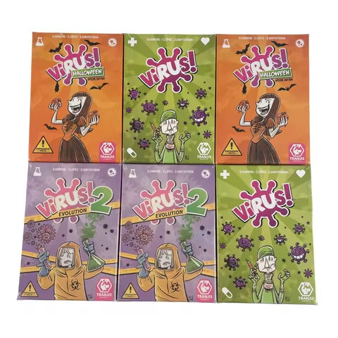 1pc Virus Board Game Card Correct Version Party Game For Fun Family Games https://tinyurl.com/27845g9m