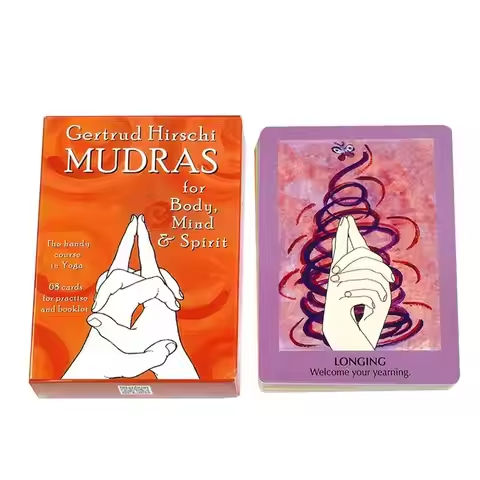 Tarot Deck Mudras For Body Mind And Spirit Fortune Telling Board Game Cards Divination Tools Party Playing Fate Divination https://tinyurl.com/28kjegus