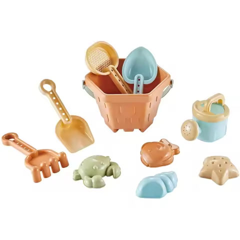 Baby Beach Toys Children Outdoor Games Sand Play Set Infants Digging Sand Plastic Shovels Buckets Water Play Beach Toys for Kids https://tinyurl.com/2cthe3sx