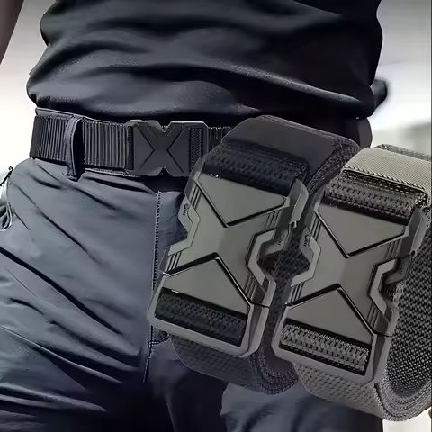 1pc Men’s Tactical Sports Belt, Adjustable Quick Release Buckle Multipurpose Outdoor Training Mountaineering Belt For Ideal Gift https://tinyurl.com/27yur9bz