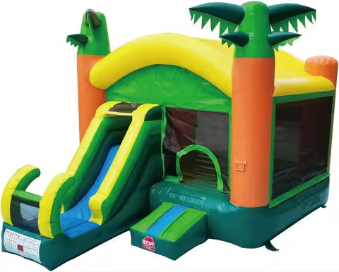 Inflatable Bounce House with Slide for Big Kids,Large Jumping Area,100% PVC Commercial Material,Outdoor Large 17’x 13′ x 12′ https://tinyurl.com/2bshxnow