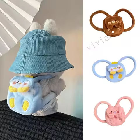 For 15-17Cm Labubu Backpack Handmade outfit BJD Doll Bags Matching Doll Backpack Replacement Clothing Accessories https://tinyurl.com/23bfufch