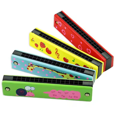 Children Wooden Cartoon Cute Harmonica Montessori Puzzle Toys Creative Music Toy Playing Instruments Kids Boys Girls Gifts TMZ https://tinyurl.com/25cz5vam