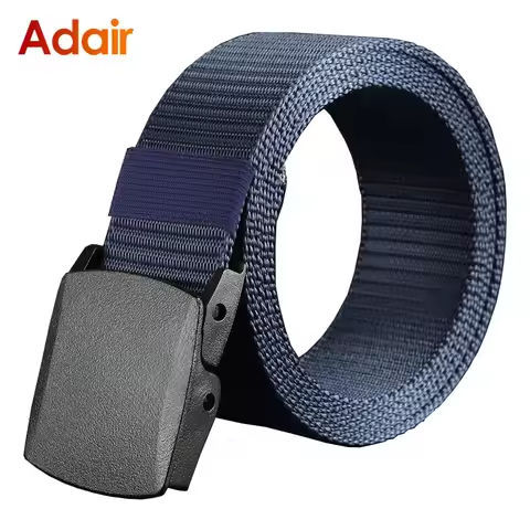 Mens Nylon Webbing Belts Canvas Casual Fabric Tactical Belt High Quality Accessories Jeans  Waist Strap HB041 https://tinyurl.com/2br49qdd