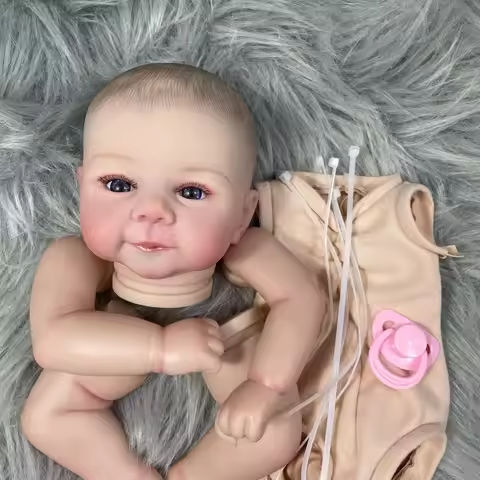18-19 inches Already Painted Bebe Juliette Doll Kits Vinyl Reborn Doll Unassembled DIY Reborn Doll Kit Gift for Children https://tinyurl.com/22aws7ow