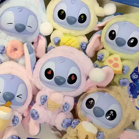 Nwe Miniso Disney Stitch Eat Some Thing Before Sleep Series Vinyl Blind Box Bag Pendant Cute Doll Mystery Box Toy Adult Gift https://tinyurl.com/27lrls2t