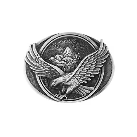 Vintage Eagle copper color belt buckle for man western cowboy buckle without belt custom alloy width 4cm https://tinyurl.com/2xk6vh76