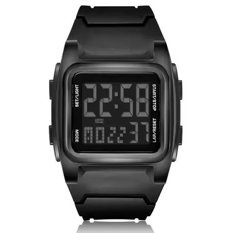 Fashion Outdoor Electronic Watch for Man Sport Men’s Watch Stopwatch Waterproof Calendar Digital Clock 26018 https://tinyurl.com/23c4ejkf
