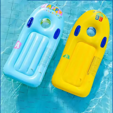 Inflatable Pool Toys Kids Swimming Ring Water Floating Surfboard Water Hammock Swimming Circle Pool Bathtub Water Play Equipment https://tinyurl.com/29rwk7hn