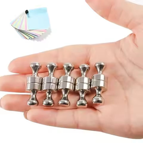 10PCS Magnetic Nail Office Calligraphy And Painting Refrigerator Strong Magnet Nail Teaching Whiteboard Magnetic Nails 12x16mm https://tinyurl.com/22q46lft