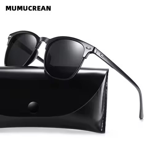 New  Polarized Sunglasses Classic Retro Men Sun glasses Outdoor Sunglasses UV400 Plastic Square Trend Shades Eyewear https://tinyurl.com/2cpsujj2