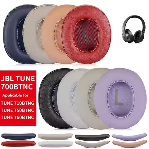 EarPads Head Pad for JBL TUNE 700BT 710BT 700BTNC 750BT 760BTNC Leather Earmuffs Earbuds Accessories HeadBeam Cover Easy Install https://tinyurl.com/26c63d87