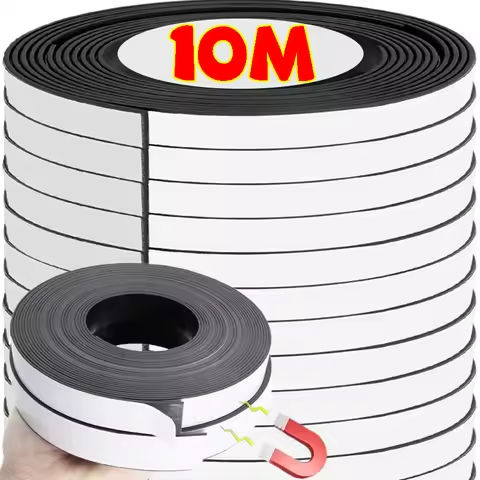 Magnetic Self Adhesive Tape Strong Rubber Magnet Cuttable Tape DIY Wall Photos Posters Fixed Tools Home Office Storage Supplies https://tinyurl.com/283y9sk2