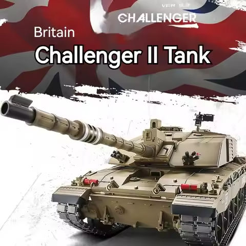 Henglong 3908-1 British Challenger Ii Remote Control Main Battle Tank Military Off Road Model 7.0 System Battle Boy Toy Gift https://tinyurl.com/2b4n46xn