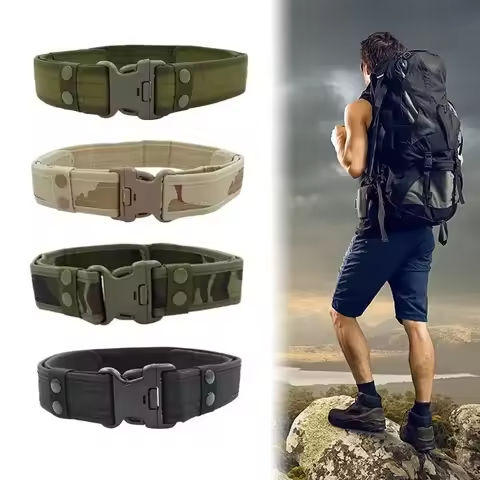 Outdoor Knock Off Belt Men’s Military Multifunctional Soldier Combat Tactical Belts Sturdy Nylon Waist Strap 125cm Length https://tinyurl.com/25g6cyal