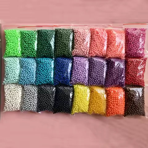 500Pcs Plastic bag packag 30 Colors 5mm perlen Water Beads Spray aqua Magic beads Educational Puzzles pegboard for Children Toy https://tinyurl.com/2cexaaaf