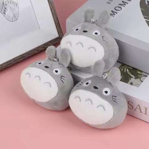Cartoon Totoro Keychain Cute Doll Keyring Fashion Couple Bag Ornament Key Chain Car Pendant Gift https://tinyurl.com/2ybjr7hl