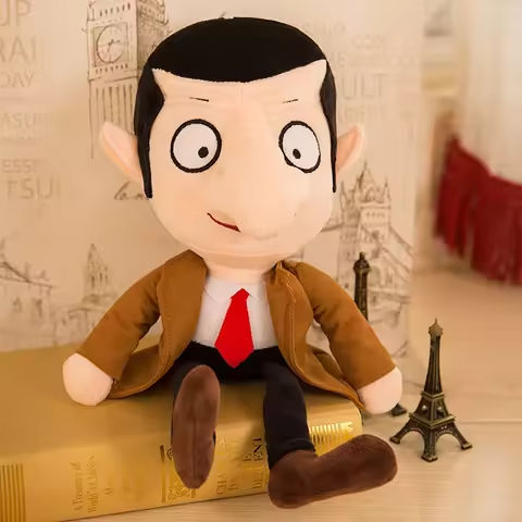 30CM Mr Bean Plush Toy Movie Mr Bean Stuffed Dolls Lovely Comfortable Mr Bean Plush Doll Toys https://tinyurl.com/2dlpcp7w
