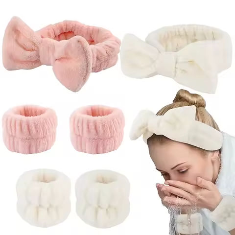 1/2/3PCS Face Wash Wristbands Headband Makeup Hair Care Headband Wash Headband for Washing Your Face Hair Bands for Women FD01 https://tinyurl.com/28ep5ve6