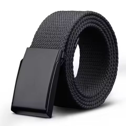 Plus LONG Size 160 150 140 130 120 110 cm Canvas Belts Men Black Automatic buckle Unisex Women Large Big Size Jeans Belts 2023 https://tinyurl.com/2xmndjtt